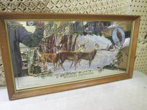 (RMC) Vintage Framed Pabst Blue Rib...