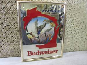 (F-3) Vintage Budweiser Beer In Wis...