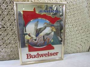 (F-3) Vintage Budweiser Beer In Min...