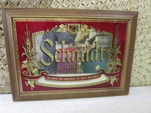 (BSB) Vintage Framed Schmidt Beer M...