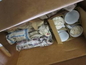 (F-1) Box of Assorted Glass...