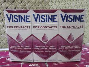 (B-1) 36 Boxes of Visine for Contac...