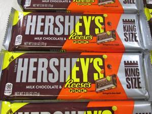 (B-1) 12 King Size Hersheys Reeses ...