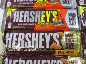(B-1) 12 Assorted King Size Hershey...