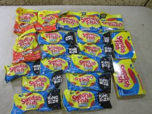 (B-3) Assorted Bags Boxes of Swedis...