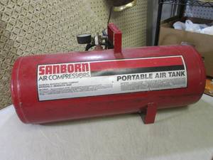 (EW6) Sanborn Portable Air Tank...