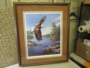 (RMC) Large Framed Signed and Numbe...
