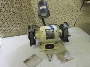 (F-2) Pro-Tech 6 Bench Grinderwith...
