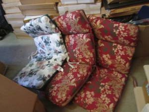 (EW5) 3 Outdoor Chair Cushions...