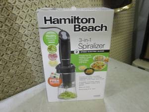 (F-0) Hamilton Beach 3-In-1 Spirali...