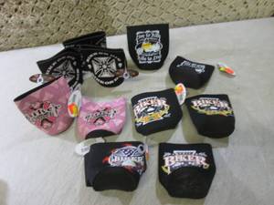 (BSB) 11 Biker Theme Can Koozies...