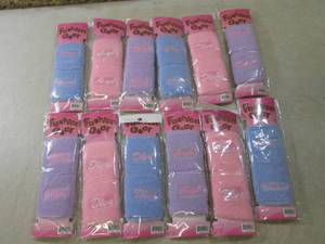 (BSB) 12 Pair of Girls Wrist Bands ...