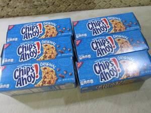 (B-2) 6 Boxes of Chips Ahoy Origina...