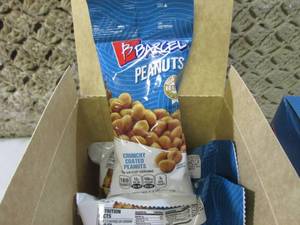 (C-3) 24 Bags of Crunchy Coated Pea...
