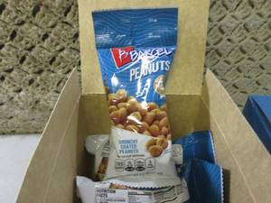 (C-3) 24 Bags of Crunchy Coated Pea...