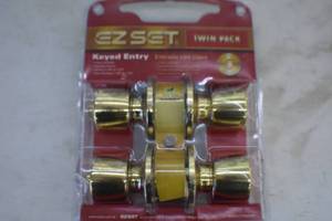 Keyed entry twinpack