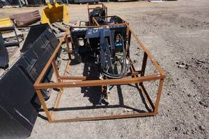 Brand New Universal Mount Bobcat Skid Loader Skid Steer Hydraulic Trencher Attachment