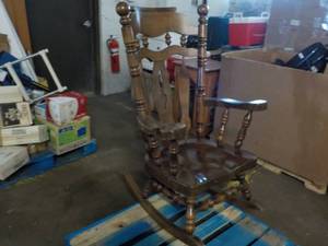 Wood Rocking Chair...