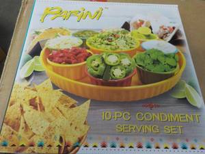 Parini New 10 pc Condiment Serving ...