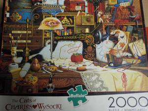 New 2000 pc Puzzle and Franklin Min...