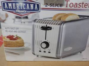 Americana New 2 Slice Toaster...