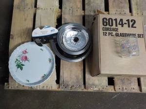 Glass Set, Stove Set and Ceramic Di...