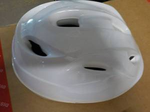 Lot of 5 White Bike Helmets...