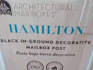 Hamilton Mailbox Post Kit...