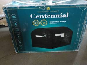 Centennial L Black Parcel Mailbox...