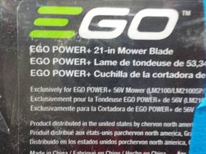 7 - 21 Mower Blades...