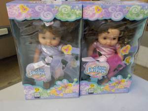 2 Uneedas Little Fairies 16 Dolls...