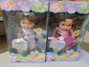 2 Uneedas Little Fairies 16 Dolls...