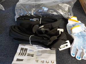 Lot of 2 Moving Strap kits in a Tra...