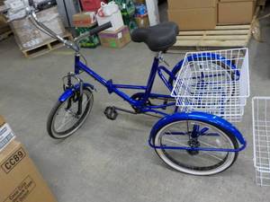 3 Wheel Wanda King Blue Bicycle wit...