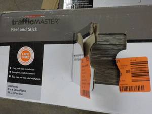 5 Cases Traffic Master Flooring mi...