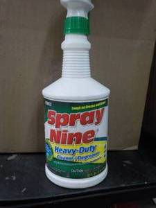 9 Bottles Spray Nine 32 oz Cleaner...