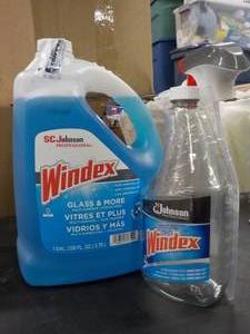 1 Gallon Windex and Spray Bottle...