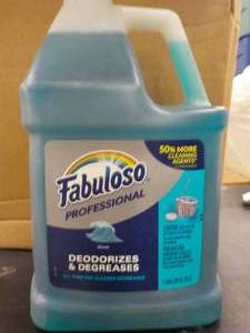 3 Gallon Jugs Fabuloso Cleaner...