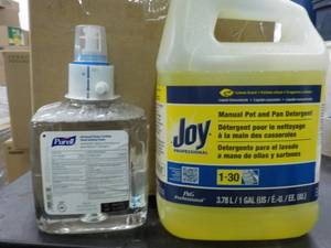 2 Gallon Jugs Joy Pot and Pan Deter...
