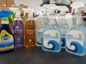 Variety of Cleaners...