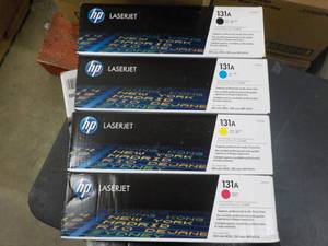 Lazerjet 4 pack 131A Toner Cartridg...