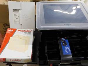 Storage Containers and folders...