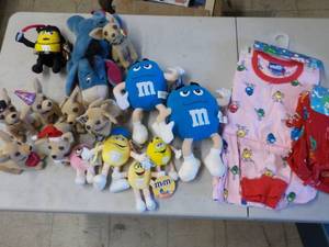 M & M PJs Pants and Stuffed Animal...