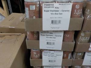 3 - 12 packs 6 oz cans Caramel Kitu...