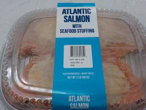 2 lb. Pkg Frozen Atlantic Salmon Wi...