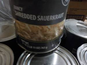 12 - 27 oz Cans Shredded Sauer Krau...