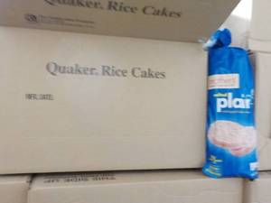 4 Cases 12 each Quaker Rice Cakes ...