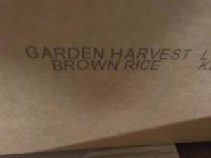 15 lb. Box Frozen Garden harvest Br...