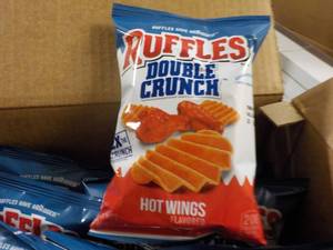 case of 64 Bags Double Crunch Hot W...