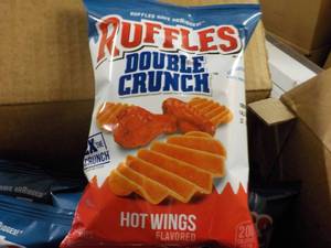 case of 64 Bags Double Crunch Hot W...